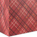 Hallmark : 15" Dark Red Plaid Extra - Deep Holiday Gift Bag - Hallmark : 15" Dark Red Plaid Extra - Deep Holiday Gift Bag