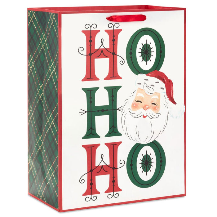 Hallmark : 20" Ho Ho Ho Santa Jumbo Christmas Gift Bag - Hallmark : 20" Ho Ho Ho Santa Jumbo Christmas Gift Bag