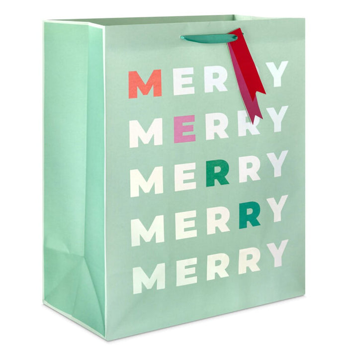 Hallmark : 20" Merry Merry Jumbo Christmas Gift Bag - Hallmark : 20" Merry Merry Jumbo Christmas Gift Bag