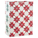 Hallmark : 20" Quilted Red Stars on White Jumbo Holiday Gift Bag - Hallmark : 20" Quilted Red Stars on White Jumbo Holiday Gift Bag