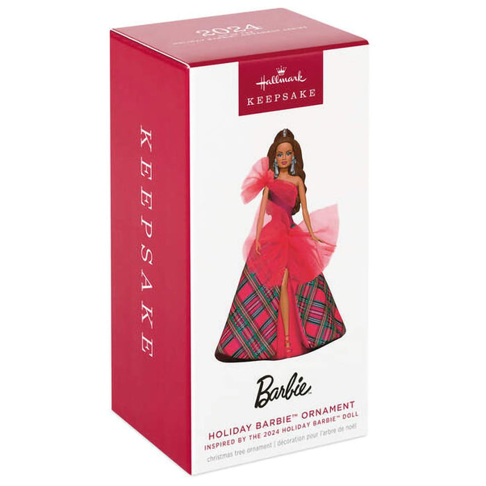 Hallmark : 2024 Keepsake 2024 Latina Holiday Barbie™ Ornament (150) - Hallmark : 2024 Keepsake 2024 Latina Holiday Barbie™ Ornament (150)