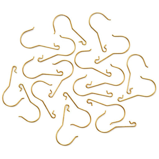 Hallmark : 2024 Keepsake Brass Ornament Hooks, Set of 20 (436) - Hallmark : 2024 Keepsake Brass Ornament Hooks, Set of 20 (436)