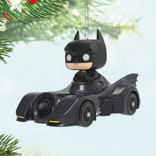 Hallmark : 2024 Keepsake DC™ 1989 Batman™ in His Batmobile™ Funko POP!® Ornament (36) - Hallmark : 2024 Keepsake DC™ 1989 Batman™ in His Batmobile™ Funko POP!® Ornament (36)