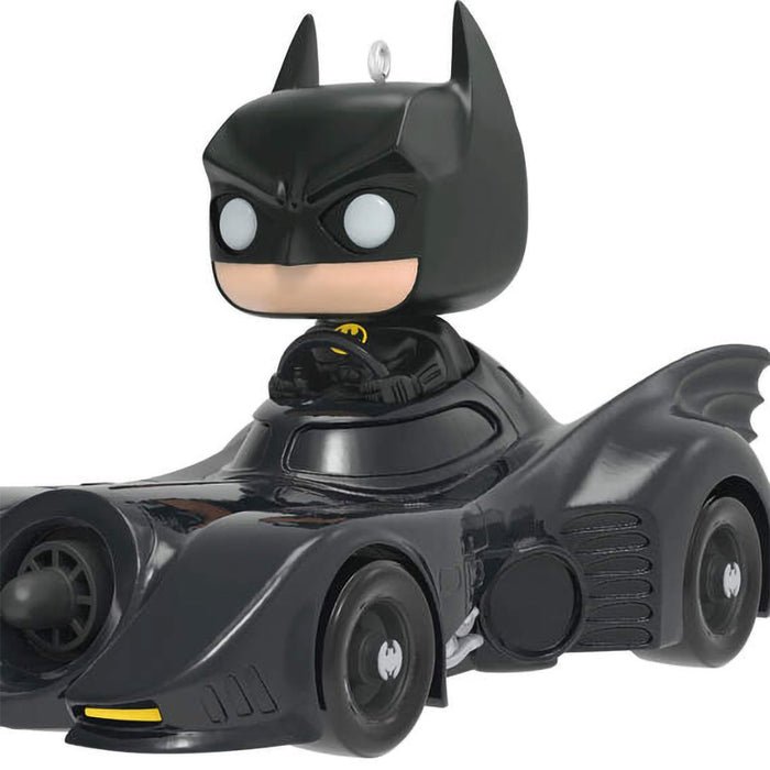 Hallmark : 2024 Keepsake DC™ 1989 Batman™ in His Batmobile™ Funko POP!® Ornament (36) - Hallmark : 2024 Keepsake DC™ 1989 Batman™ in His Batmobile™ Funko POP!® Ornament (36)