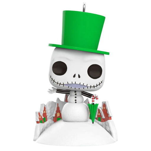 Hallmark : 2024 Keepsake Disney Tim Burton's The Nightmare Before Christmas Jack Skellington Snowman Funko POP!® Ornament (164) - Hallmark : 2024 Keepsake Disney Tim Burton's The Nightmare Before Christmas Jack Skellington Snowman Funko POP!® Ornament (164)