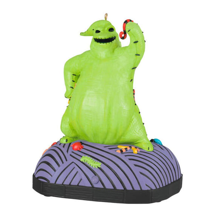 Hallmark : 2024 Keepsake Disney Tim Burton's The Nightmare Before Christmas Oogie Boogie Ornament With Sound and Motion (232) - Hallmark : 2024 Keepsake Disney Tim Burton's The Nightmare Before Christmas Oogie Boogie Ornament With Sound and Motion (232)