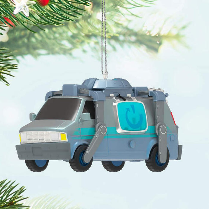 Hallmark : 2024 Keepsake Fortnite Reboot Van Ornament With Light (263) - Hallmark : 2024 Keepsake Fortnite Reboot Van Ornament With Light (263)