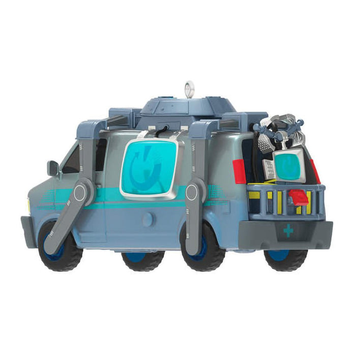 Hallmark : 2024 Keepsake Fortnite Reboot Van Ornament With Light (263) - Hallmark : 2024 Keepsake Fortnite Reboot Van Ornament With Light (263)