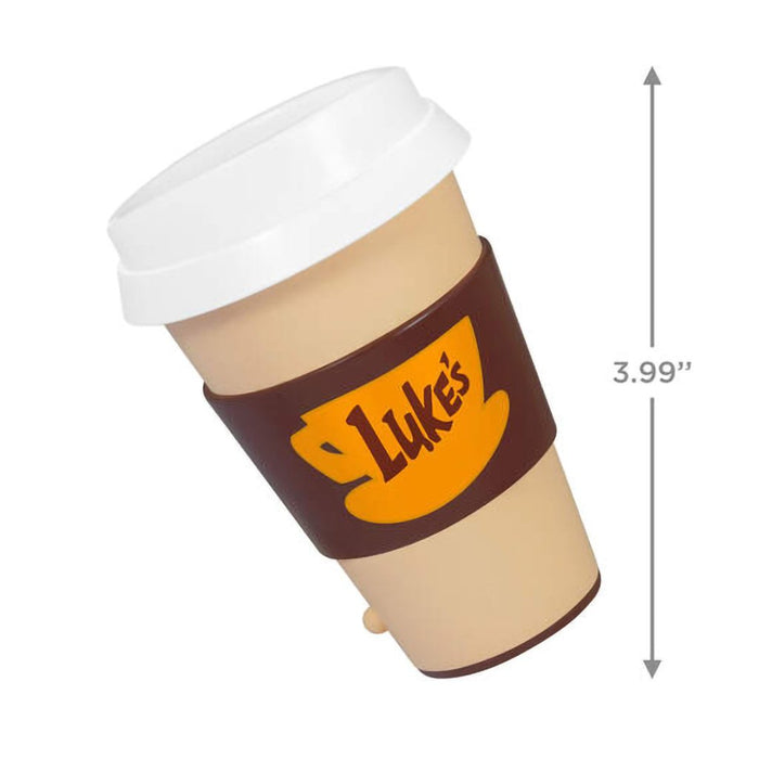 Hallmark : 2024 Keepsake Gilmore Girls Luke's Diner Travel Mug Ornament With Sound (184) - Hallmark : 2024 Keepsake Gilmore Girls Luke's Diner Travel Mug Ornament With Sound (184)