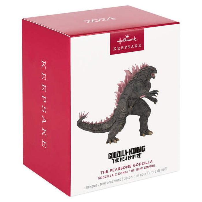 Hallmark : 2024 Keepsake Godzilla x Kong: The New Empire The Fearsome Godzilla Ornament (333) - Hallmark : 2024 Keepsake Godzilla x Kong: The New Empire The Fearsome Godzilla Ornament (333)