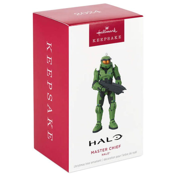 Hallmark : 2024 Keepsake Halo® Master Chief Ornament (190) - Hallmark : 2024 Keepsake Halo® Master Chief Ornament (190)