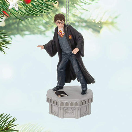 Hallmark : 2024 Keepsake Harry Potter and the Chamber of Secrets™ Collection Harry Potter™ Ornament With Light and Sound (139) - Hallmark : 2024 Keepsake Harry Potter and the Chamber of Secrets™ Collection Harry Potter™ Ornament With Light and Sound (139)