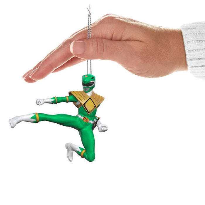 Hallmark : 2024 Keepsake Hasbro® Power Rangers® Green Ranger Ornament (129) - Hallmark : 2024 Keepsake Hasbro® Power Rangers® Green Ranger Ornament (129)