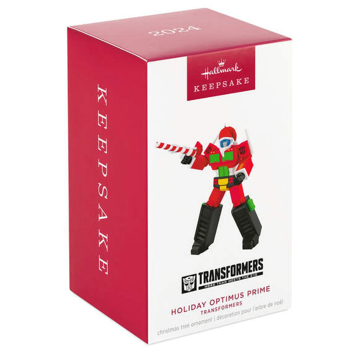 Hallmark : 2024 Keepsake Hasbro® Transformers™ Holiday Optimus Prime Ornament (152) - Hallmark : 2024 Keepsake Hasbro® Transformers™ Holiday Optimus Prime Ornament (152)