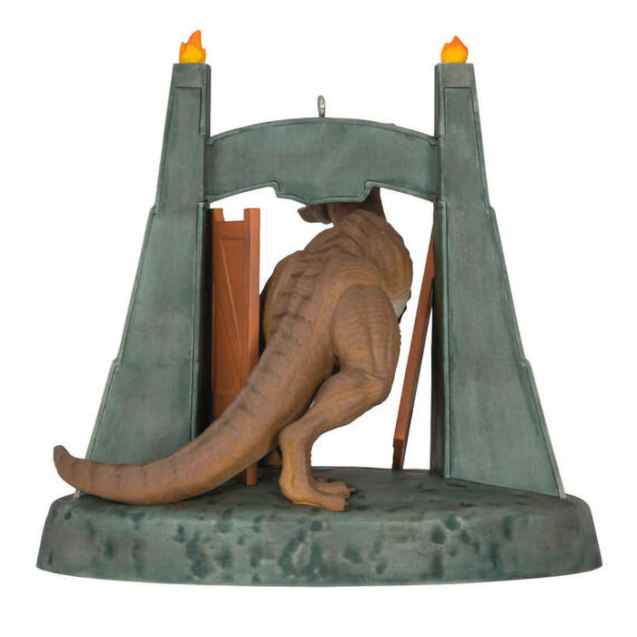 Hallmark : 2024 Keepsake Jurassic Park Welcome to Jurassic Park Ornament With Sound (378) - Hallmark : 2024 Keepsake Jurassic Park Welcome to Jurassic Park Ornament With Sound (378)