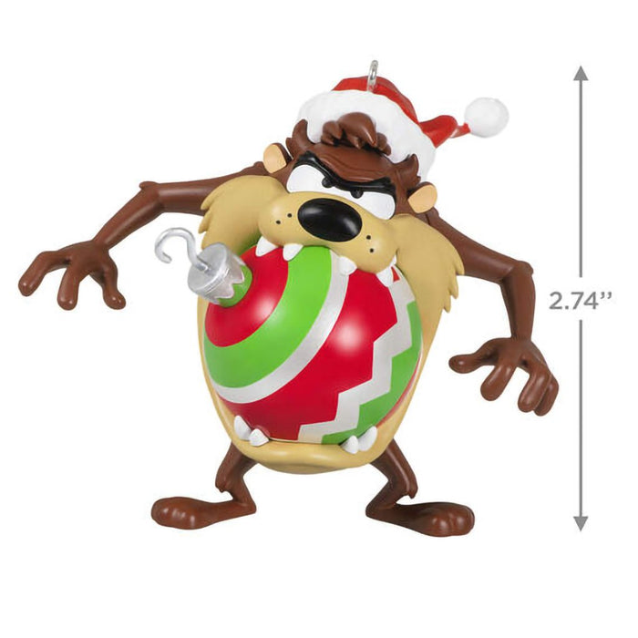 Hallmark : 2024 Keepsake Looney Tunes™ Taz™ More Than He Can Chew Ornament (207) - Hallmark : 2024 Keepsake Looney Tunes™ Taz™ More Than He Can Chew Ornament (207)