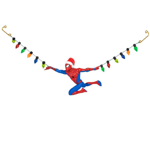 Hallmark : 2024 Keepsake Marvel Spider-Man Holidays in Full Swing Ornament (154) - Hallmark : 2024 Keepsake Marvel Spider-Man Holidays in Full Swing Ornament (154)