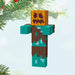 Hallmark : 2024 Keepsake Minecraft Drowned With Carved Pumpkin Ornament (100) - Hallmark : 2024 Keepsake Minecraft Drowned With Carved Pumpkin Ornament (100)