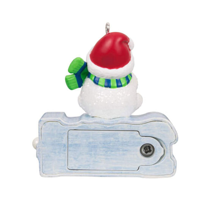 Hallmark : 2024 Keepsake Mini A Snowy 2024 Ornament With Light, 1.3" (395) - Hallmark : 2024 Keepsake Mini A Snowy 2024 Ornament With Light, 1.3" (395)