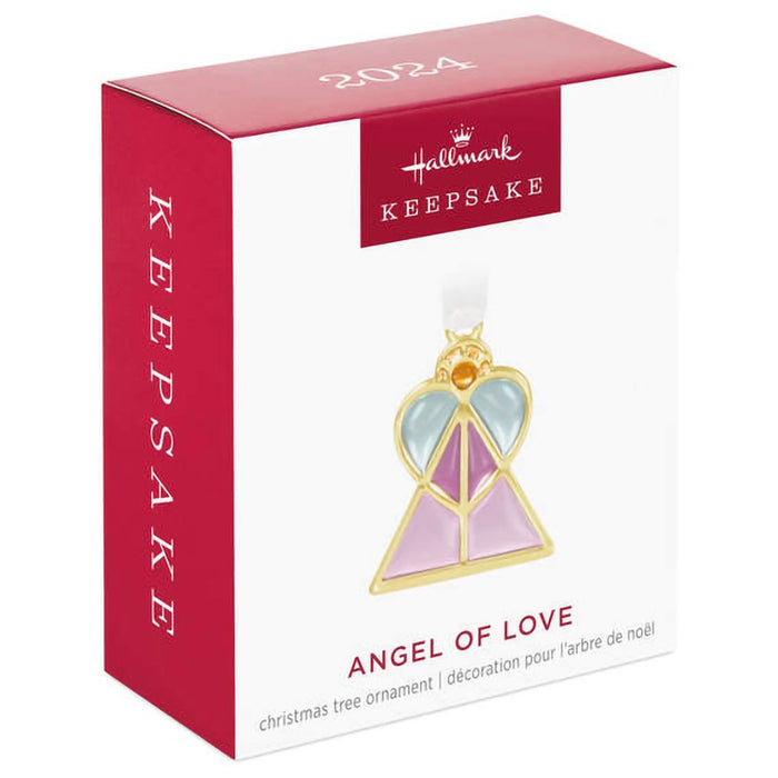 Hallmark : 2024 Keepsake Mini Angel of Love Ornament, 1" (397) - Hallmark : 2024 Keepsake Mini Angel of Love Ornament, 1" (397)