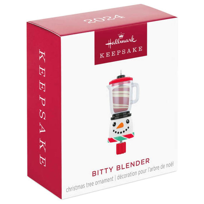 Hallmark : 2024 Keepsake Mini Bitty Blender Ornament, 1.7" (399) - Hallmark : 2024 Keepsake Mini Bitty Blender Ornament, 1.7" (399)