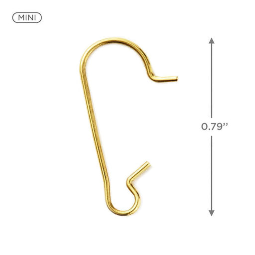 Hallmark : 2024 Keepsake Mini Brass Ornament Hooks, Set of 25 - Hallmark : 2024 Keepsake Mini Brass Ornament Hooks, Set of 25