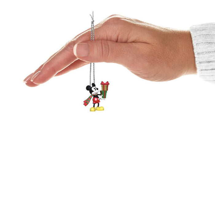 Hallmark : 2024 Keepsake Mini Disney Mickey Mouse Mickey's Special Delivery Ornament, 1.16" (416) - Hallmark : 2024 Keepsake Mini Disney Mickey Mouse Mickey's Special Delivery Ornament, 1.16" (416)