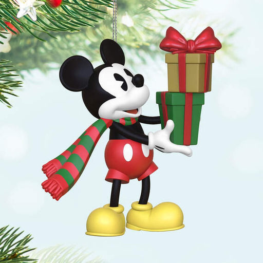 Hallmark : 2024 Keepsake Mini Disney Mickey Mouse Mickey's Special Delivery Ornament, 1.16" (416) - Hallmark : 2024 Keepsake Mini Disney Mickey Mouse Mickey's Special Delivery Ornament, 1.16" (416)