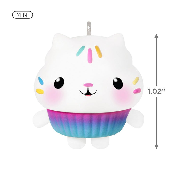 Hallmark : 2024 Keepsake Mini Gabby's Dollhouse Cakey Cat Ornament, 1.02" (401) - Hallmark : 2024 Keepsake Mini Gabby's Dollhouse Cakey Cat Ornament, 1.02" (401)