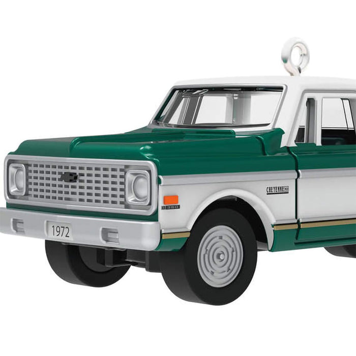 Hallmark : 2024 Keepsake Mini Lil' American Trucks 1972 Chevrolet® Cheyenne™ Super 2024 Metal Ornament, 0.67" (393) - Hallmark : 2024 Keepsake Mini Lil' American Trucks 1972 Chevrolet® Cheyenne™ Super 2024 Metal Ornament, 0.67" (393)