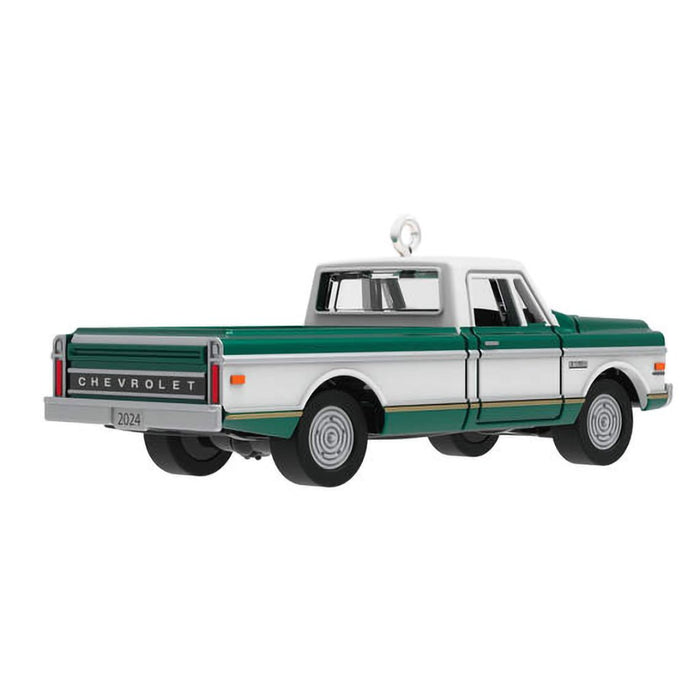 Hallmark : 2024 Keepsake Mini Lil' American Trucks 1972 Chevrolet® Cheyenne™ Super 2024 Metal Ornament, 0.67" (393) - Hallmark : 2024 Keepsake Mini Lil' American Trucks 1972 Chevrolet® Cheyenne™ Super 2024 Metal Ornament, 0.67" (393)