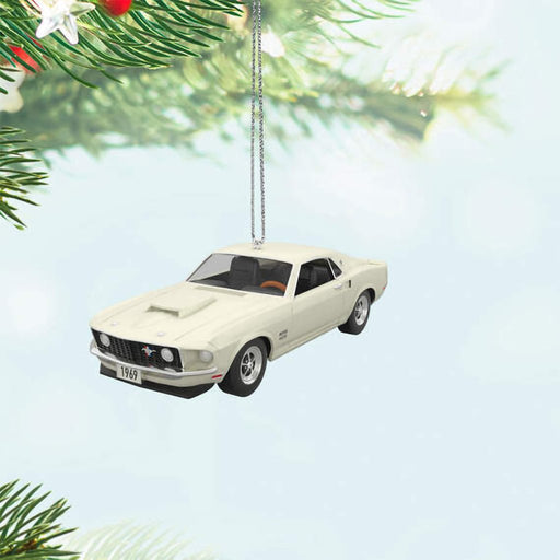 Hallmark : 2024 Keepsake Mini Lil' Classic Cars 1969 Ford Mustang Boss 429 2024 Metal Ornament, 0.7" (392) - Hallmark : 2024 Keepsake Mini Lil' Classic Cars 1969 Ford Mustang Boss 429 2024 Metal Ornament, 0.7" (392)