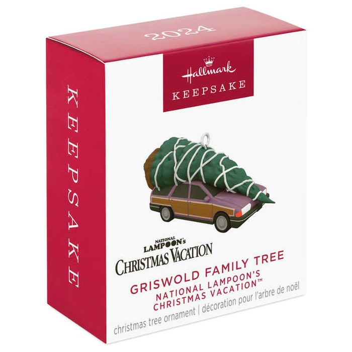 Hallmark : 2024 Keepsake Mini National Lampoon's Christmas Vacation™ Griswold Family Tree Ornament, 0.8" (408) - Hallmark : 2024 Keepsake Mini National Lampoon's Christmas Vacation™ Griswold Family Tree Ornament, 0.8" (408)