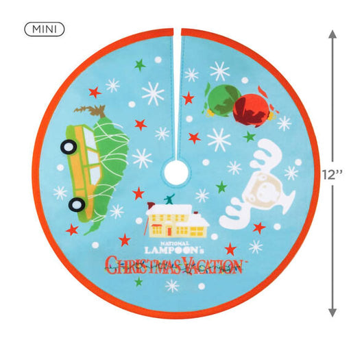 Hallmark : 2024 Keepsake Mini National Lampoon's Christmas Vacation™ Tree Skirt, 12" (216) - Hallmark : 2024 Keepsake Mini National Lampoon's Christmas Vacation™ Tree Skirt, 12" (216)