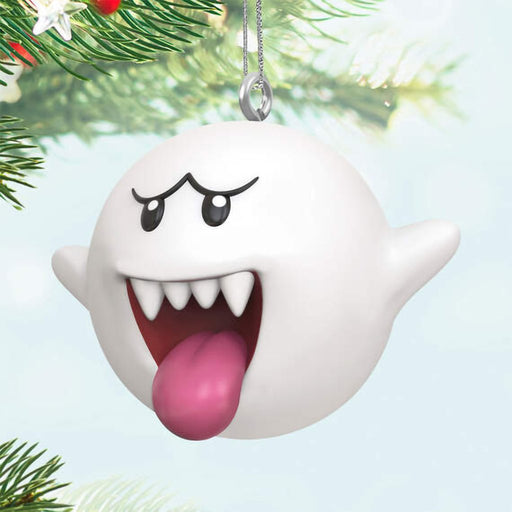 Hallmark : 2024 Keepsake Mini Nintendo Super Mario™ Boo Ornament, 0.98" (400) - Hallmark : 2024 Keepsake Mini Nintendo Super Mario™ Boo Ornament, 0.98" (400)