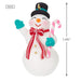 Hallmark : 2024 Keepsake Mini Nostalgic Snowman Ornament, 1.45" (421) - Hallmark : 2024 Keepsake Mini Nostalgic Snowman Ornament, 1.45" (421)