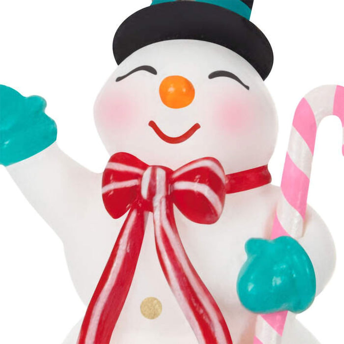 Hallmark : 2024 Keepsake Mini Nostalgic Snowman Ornament, 1.45" (421) - Hallmark : 2024 Keepsake Mini Nostalgic Snowman Ornament, 1.45" (421)