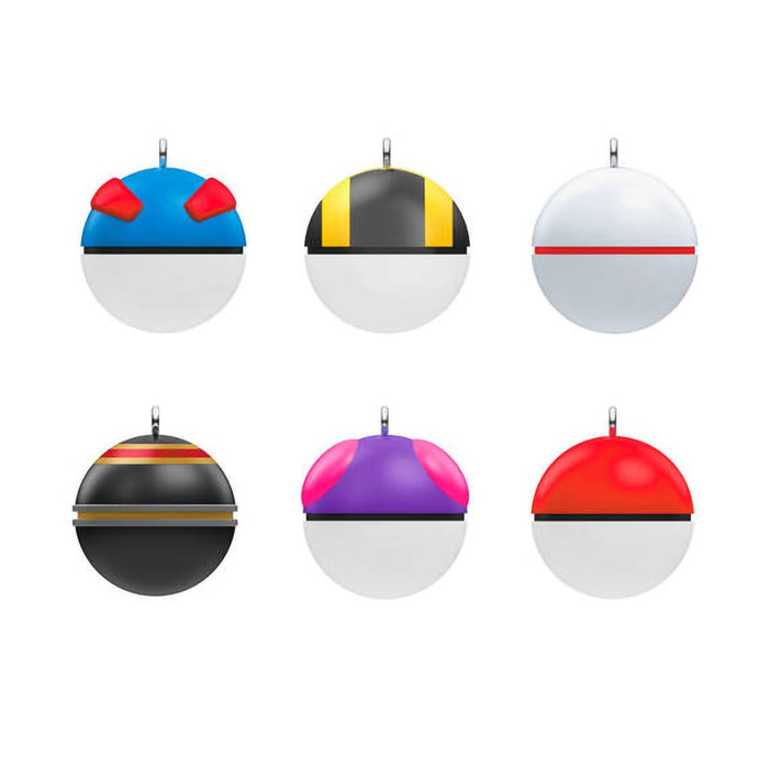 Hallmark : 2024 Keepsake Mini Pokémon Poké Balls Ornaments, Set of 6 (250) - Hallmark : 2024 Keepsake Mini Pokémon Poké Balls Ornaments, Set of 6 (250)