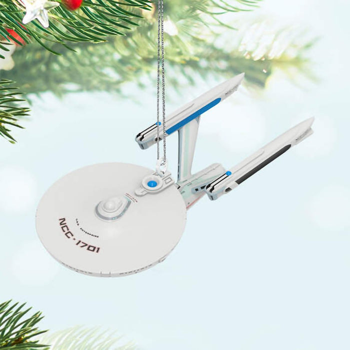 Hallmark : 2024 Keepsake Mini Star Trek™: The Motion Picture U.S.S. Enterprise NCC-1701 Refit Ornament, 0.4" (430) - Hallmark : 2024 Keepsake Mini Star Trek™: The Motion Picture U.S.S. Enterprise NCC-1701 Refit Ornament, 0.4" (430)