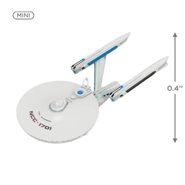 Hallmark : 2024 Keepsake Mini Star Trek™: The Motion Picture U.S.S. Enterprise NCC-1701 Refit Ornament, 0.4" (430) - Hallmark : 2024 Keepsake Mini Star Trek™: The Motion Picture U.S.S. Enterprise NCC-1701 Refit Ornament, 0.4" (430)