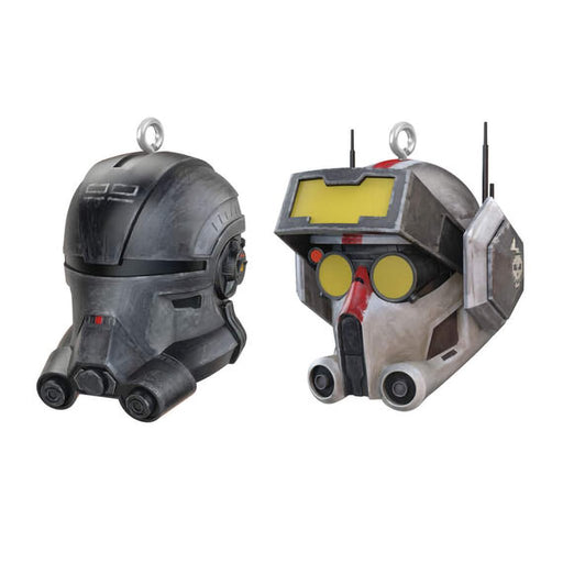 Hallmark : 2024 Keepsake Mini Star Wars: The Bad Batch™ Echo™ and Tech™ Ornaments, Set of 2 (405) - Hallmark : 2024 Keepsake Mini Star Wars: The Bad Batch™ Echo™ and Tech™ Ornaments, Set of 2 (405)