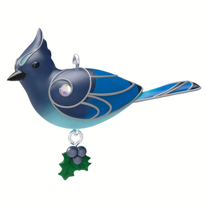 Hallmark : 2024 Keepsake Mini Steller's Jay Ornament, 0.78" (428) - Hallmark : 2024 Keepsake Mini Steller's Jay Ornament, 0.78" (428)