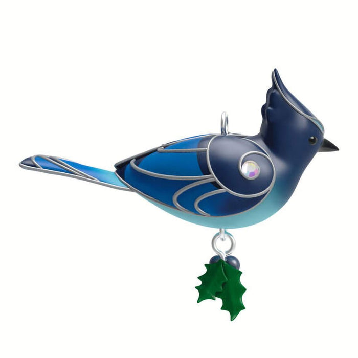 Hallmark : 2024 Keepsake Mini Steller's Jay Ornament, 0.78" (428) - Hallmark : 2024 Keepsake Mini Steller's Jay Ornament, 0.78" (428)