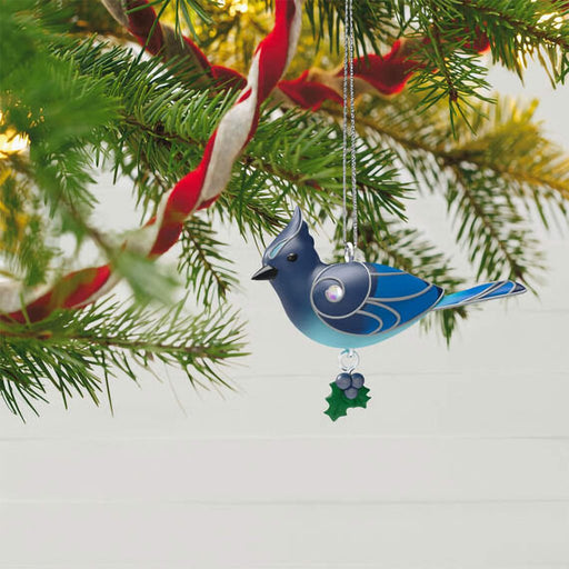 Hallmark : 2024 Keepsake Mini Steller's Jay Ornament, 0.78" (428) - Hallmark : 2024 Keepsake Mini Steller's Jay Ornament, 0.78" (428)