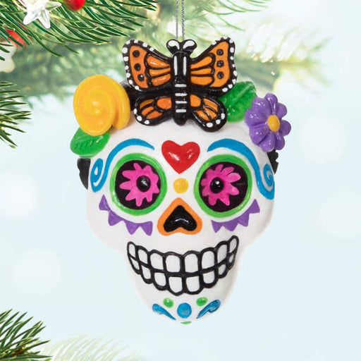 Hallmark : 2024 Keepsake Mini Sweet Sugar Skull Ornament, 1.37" (324) - Hallmark : 2024 Keepsake Mini Sweet Sugar Skull Ornament, 1.37" (324)