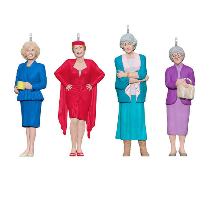 Hallmark : 2024 Keepsake Mini The Golden Girls Ornaments, Set of 4 (429) - Hallmark : 2024 Keepsake Mini The Golden Girls Ornaments, Set of 4 (429)