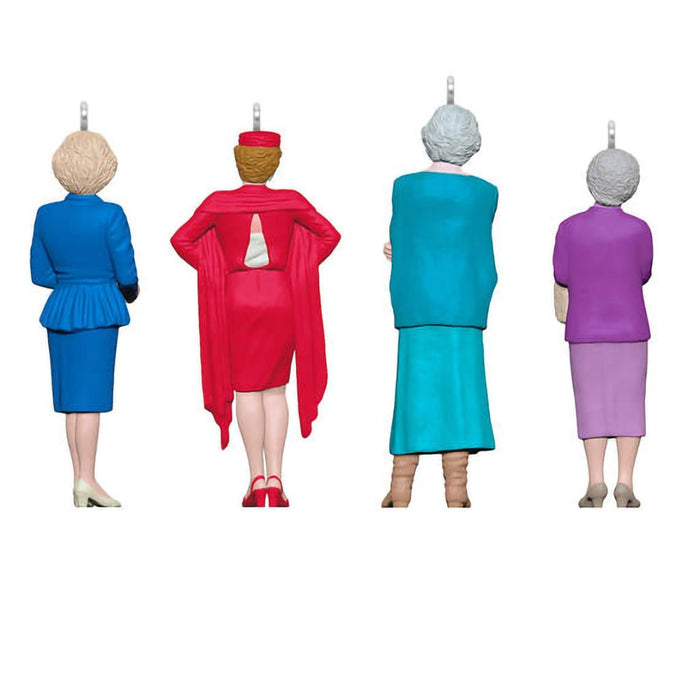 Hallmark : 2024 Keepsake Mini The Golden Girls Ornaments, Set of 4 (429) - Hallmark : 2024 Keepsake Mini The Golden Girls Ornaments, Set of 4 (429)