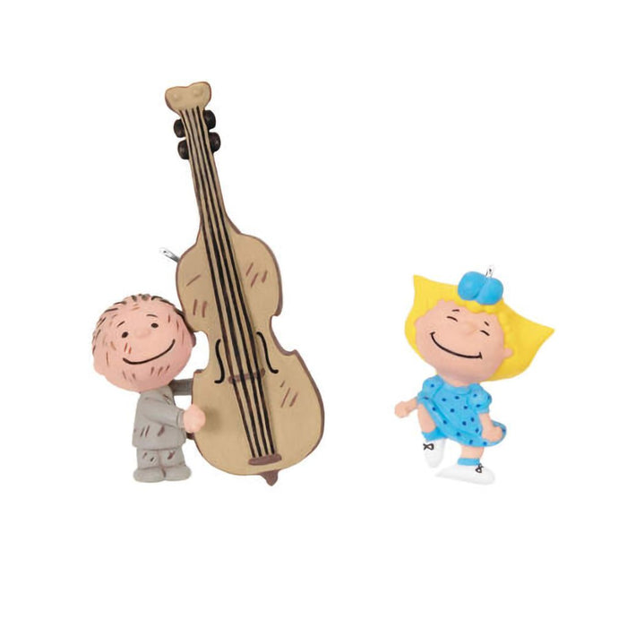 Hallmark : 2024 Keepsake Mini The Peanuts® Gang Sally and Pigpen Ornaments, Set of 2 (425) - Hallmark : 2024 Keepsake Mini The Peanuts® Gang Sally and Pigpen Ornaments, Set of 2 (425)