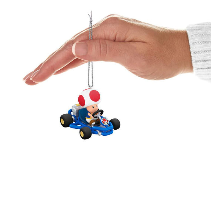 Hallmark : 2024 Keepsake Nintendo Mario Kart™ Toad Ornament (351) - Hallmark : 2024 Keepsake Nintendo Mario Kart™ Toad Ornament (351)