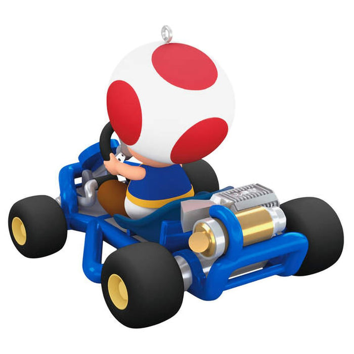 Hallmark : 2024 Keepsake Nintendo Mario Kart™ Toad Ornament (351) - Hallmark : 2024 Keepsake Nintendo Mario Kart™ Toad Ornament (351)